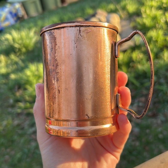 Copper Coated Moscow Mule Mug | Cup - Picture 7 of 9